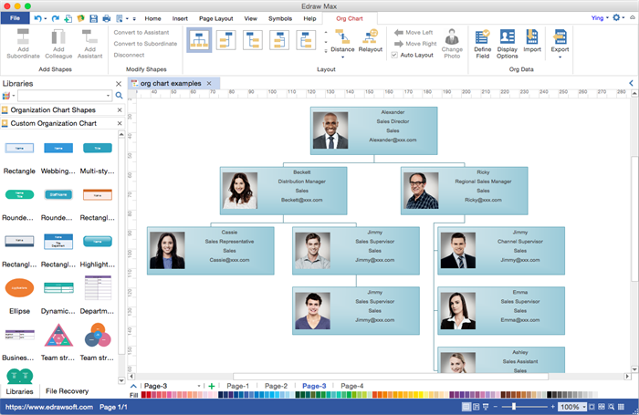 Free software for org charts